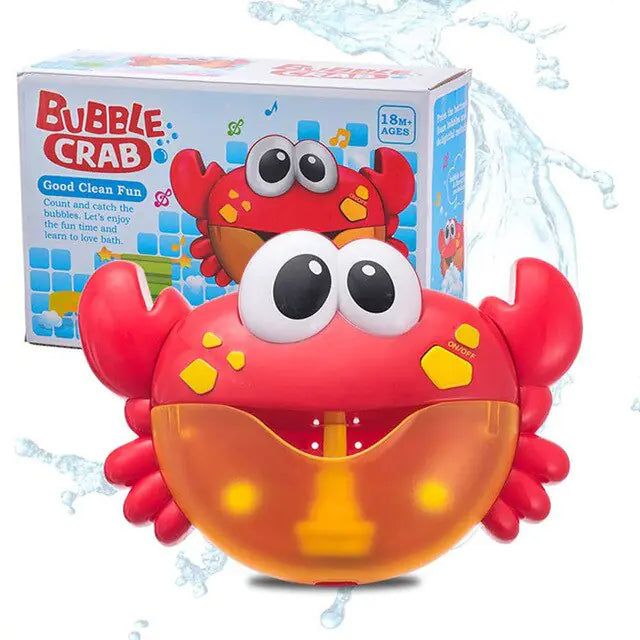 Baby Bath Toys Bubble Machine Crabs Frog - Glide Goods LLC