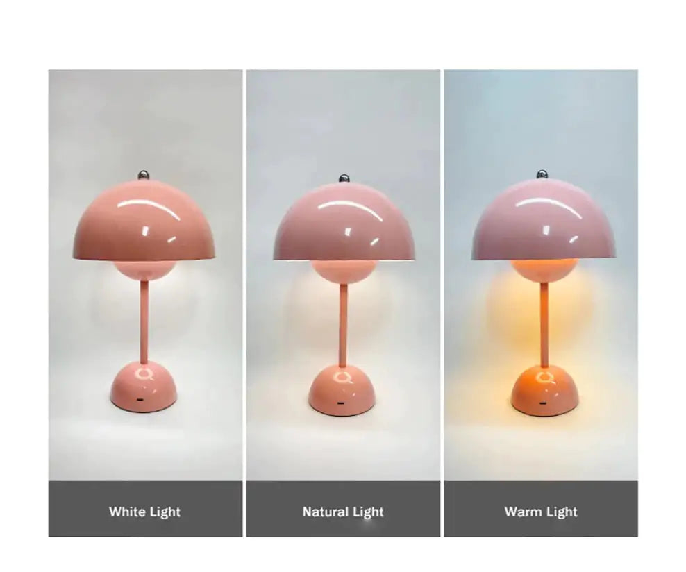 Flowerpot VP9 - Rechargeable Mushroom Table Lamp - Glide Goods LLC