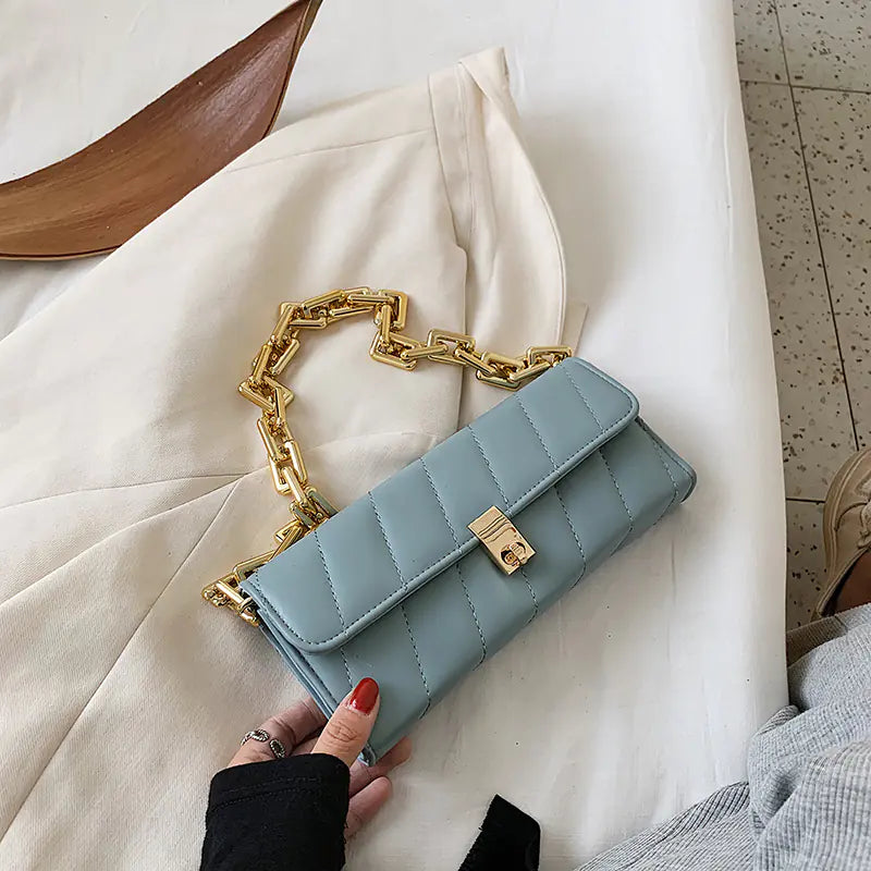 Versatile Chain Shoulder Bag - Glide Goods LLC