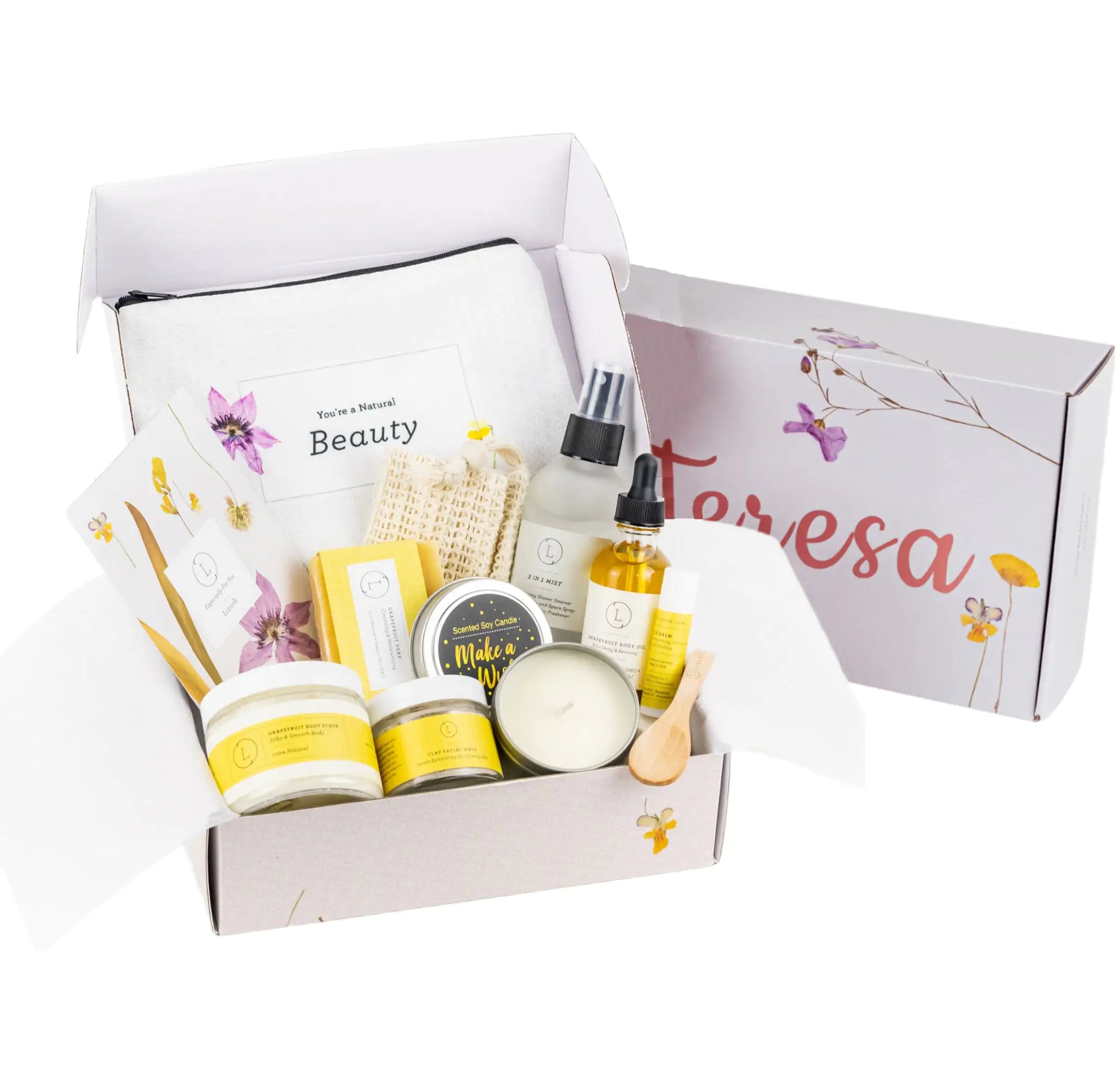 Wholesale Care Package - Natural Bath and Body Gift Set - 9 products - Glide Goods LLC