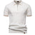 2025 Summer Men's Knit Cotton Polo Shirt (One Piece) - Glide Goods LLC