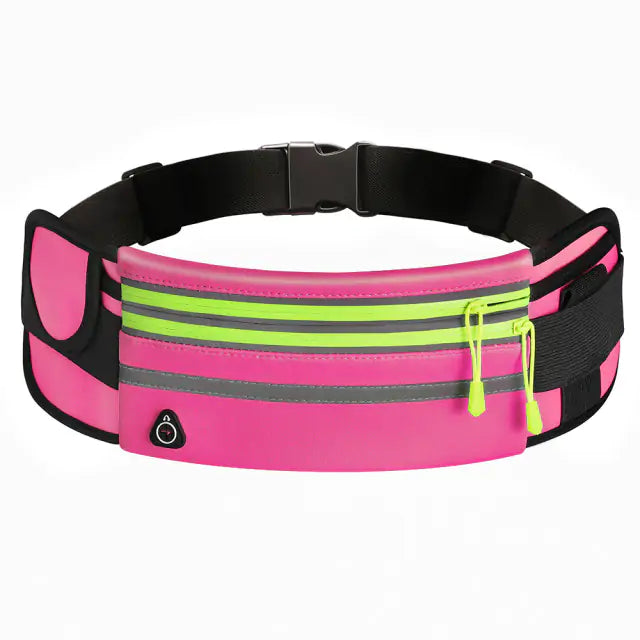 Sporty Waist Belt Bag - Glide Goods LLC