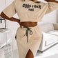 Two Piece Good Viber One Shoulder - Glide Goods LLC