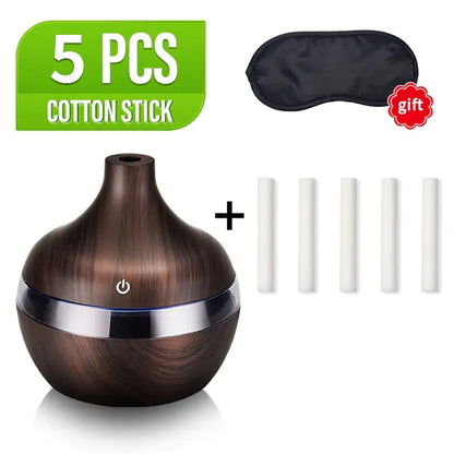 LED Wood Grain Humidifier - Glide Goods LLC