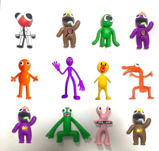 Rainbow Friends Figures Model Toys - Glide Goods LLC