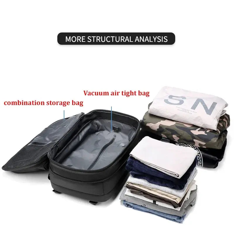 Vacuum Compression Backpack - Glide Goods LLC