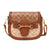 Women Small Crossbody Bags Women Golden Buckle Leather Purse Handbag Fashion Design (brown) - Glide Goods LLC