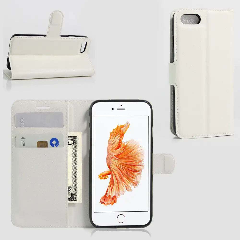 iPhone Solid Case with Wallet And Stand - Glide Goods LLC