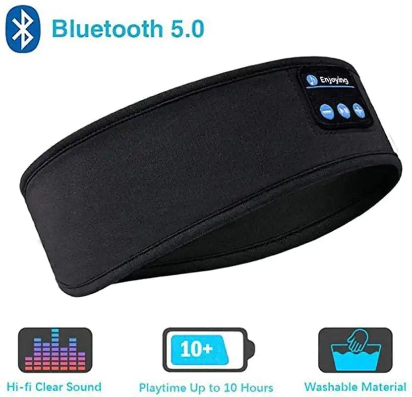 Bluetooth Sleeping Headphones Sports Headband - Glide Goods LLC