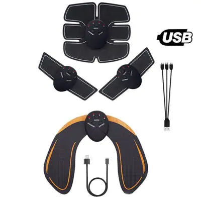 Electric Muscle Stimulator Fitness Massager - Glide Goods LLC