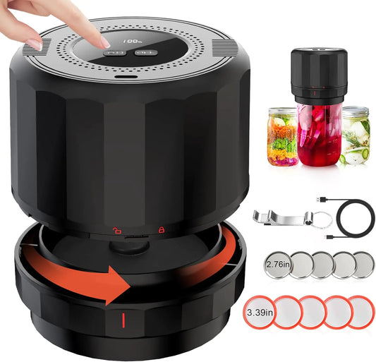 Mason Jar Vacuum Sealer - Glide Goods LLC
