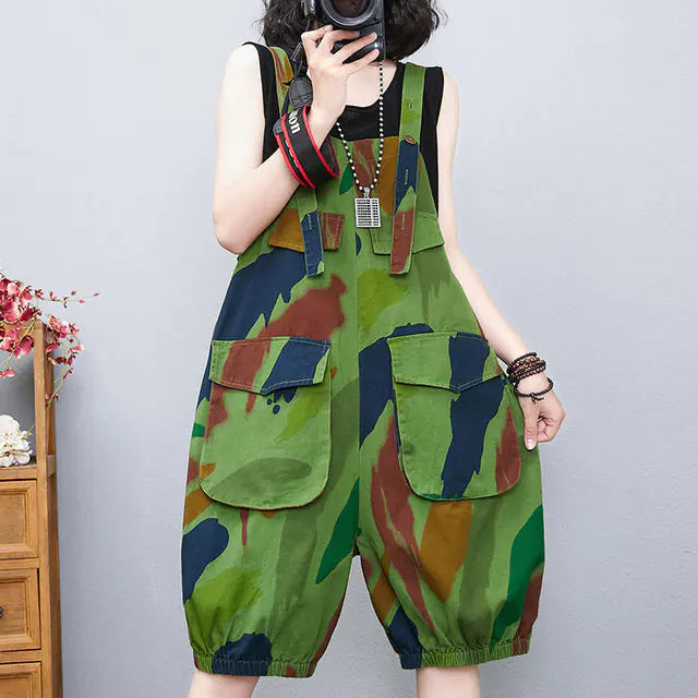 Trendy Women's High Waist Wide Leg Denim Jumpsuit - Glide Goods LLC