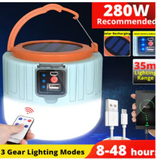 Camping Solar Light - Glide Goods LLC