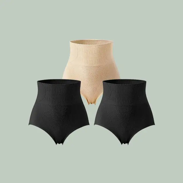 Kit w/ 3 ComfortPlus Modeling Panties Lift Butt and Lower Belly