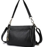 Genuine Leather Crossbody Bag - Women's Shoulder Bag (One) - Glide Goods LLC