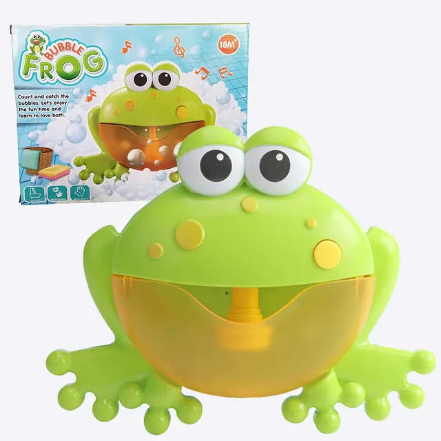 Baby Bath Toys Bubble Machine Crabs Frog - Glide Goods LLC
