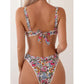 Back Knotted Beach Wear Bathing Suit - Glide Goods LLC