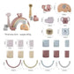 Toys Baby Wooden Constructor - Glide Goods LLC