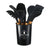 5/12pc Kitchen Utensil Set Wooden Handle - Glide Goods LLC