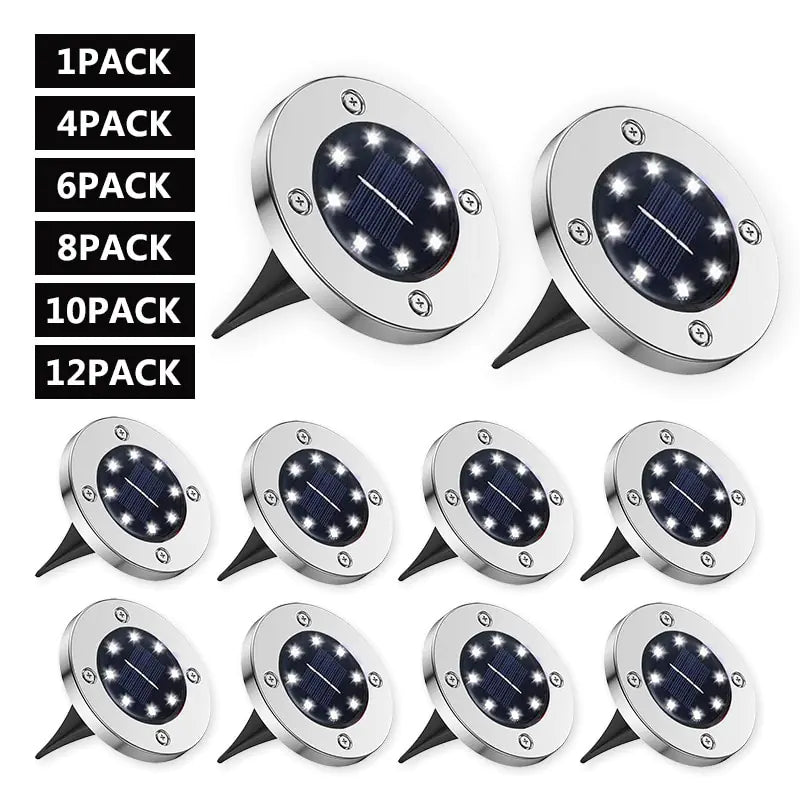 Solar Led Light Outdoor Solar Lamp - Glide Goods LLC