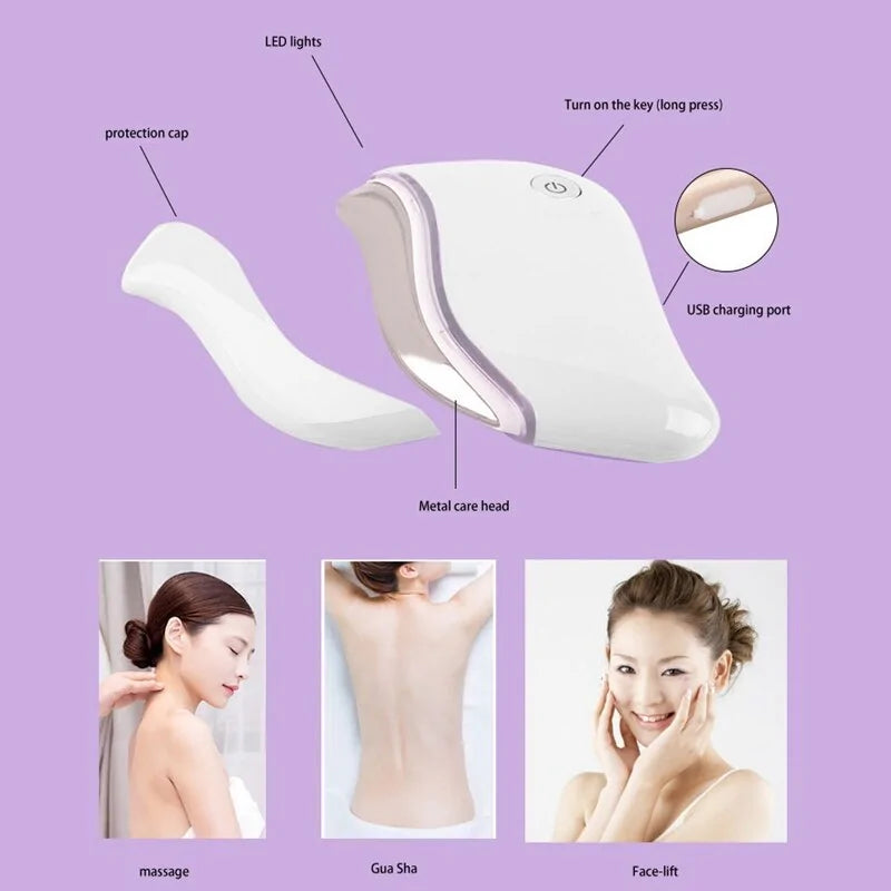 Electronic Vibrating Facial Massager - Glide Goods LLC